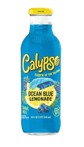 Calypso Ocean Blue Lemonade 12 pack 16oz Bottles