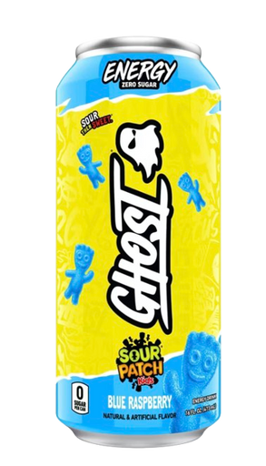 GHOST ENERGY SOUR PATCH BLUERASPBERRY12PK 16OZ