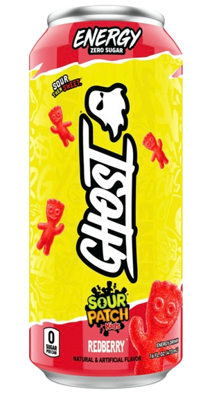 GHOST ENERGY SOUR PATCH REDBERRY 12PK 16OZ